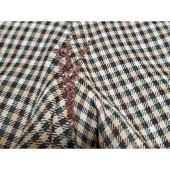 Vintage Haggar Imperial Women's Slacks Pants Size 20 Waist 40 Checkered Pattern - Picture 7 of 8